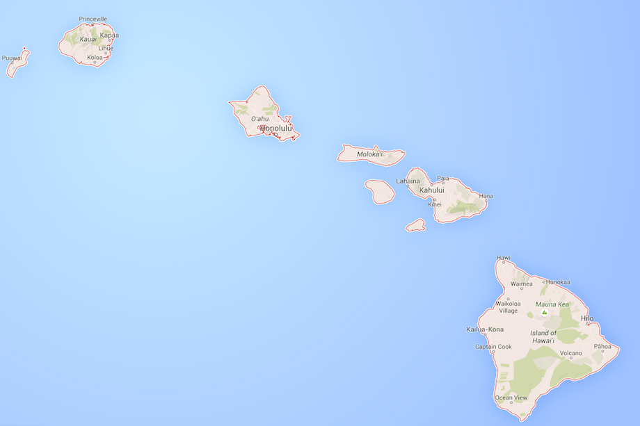 Hawaii Islands Map Travel with Jane_1