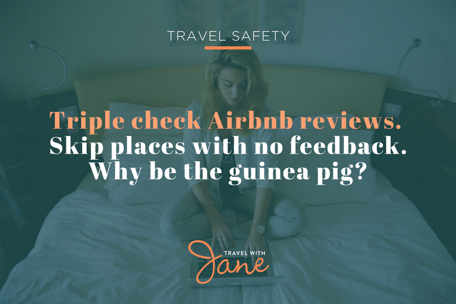 Check airbnb review Pack Light 6-important-travel-safety-tips-every-woman-needs-to-know Travel with Jane