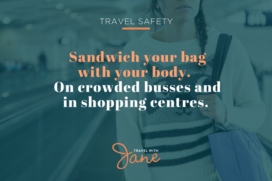 bag Pack Light 6-important-travel-safety-tips-every-woman-needs-to-know Travel with Jane